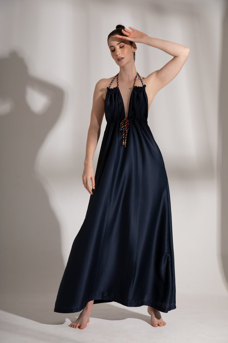 MAXIVESTIDO NAVY